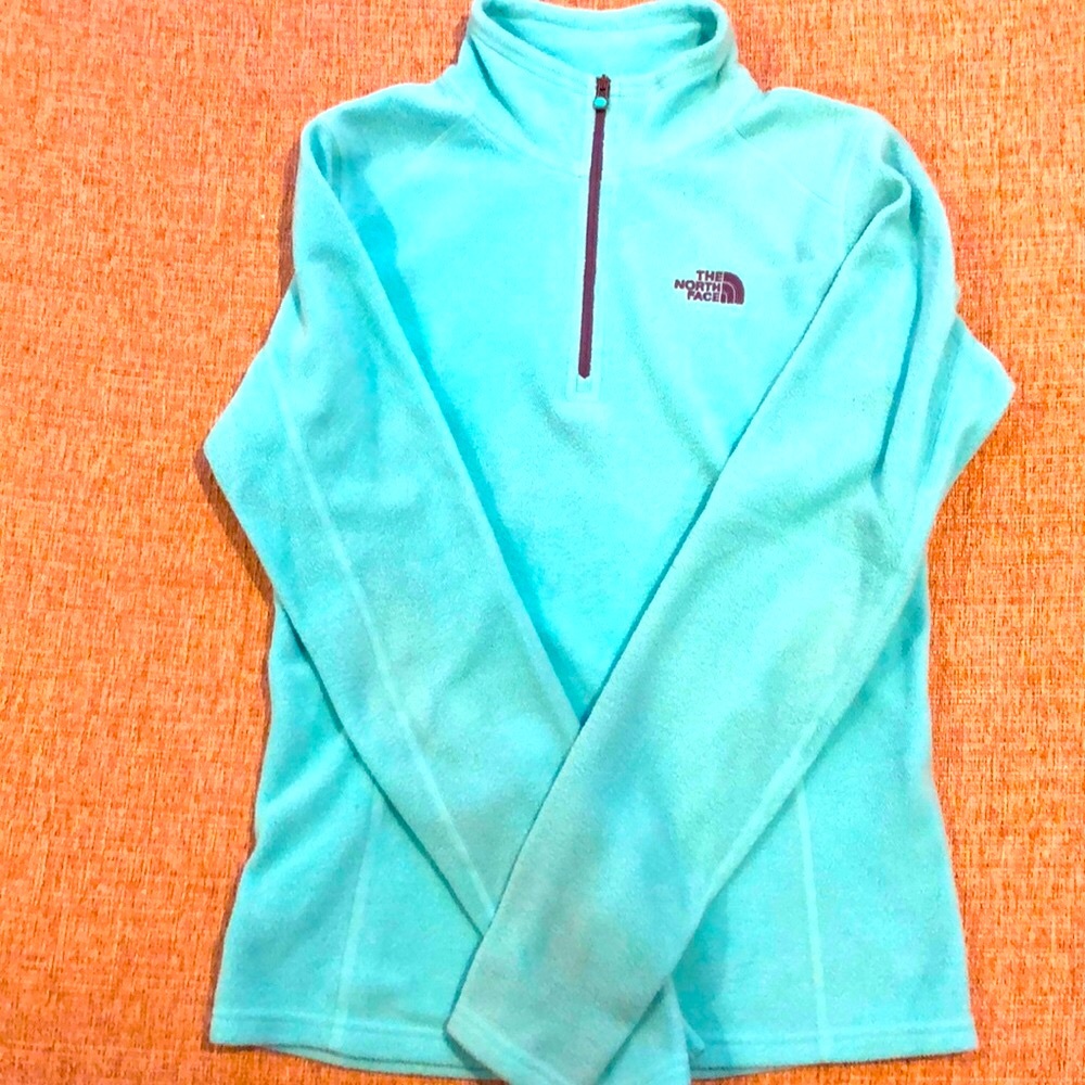 Women’s North Fact lightweight fleece half zip jacket Excellent condition size S